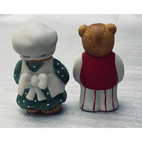 Enesco 1984 Lucy & Me Grandma & Grandpa Teddy Bears Christmas Edition VTG - Picture 6 of 9